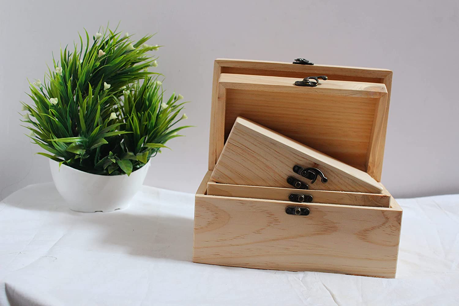 Multipurpose wooden box