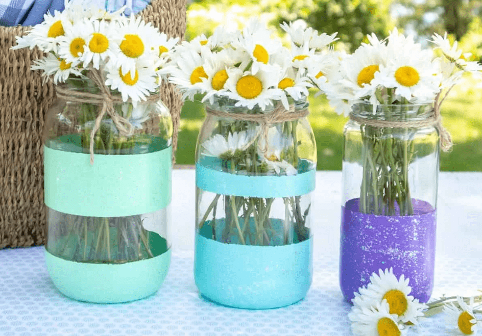 DIY Painted Mason Jars With 13 Tips and Tricks